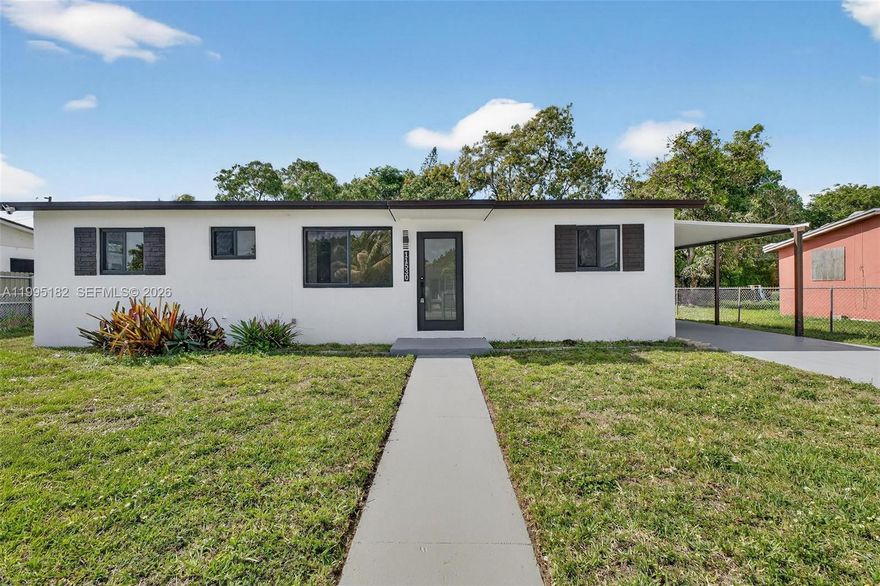 Completely Remodeled Home—Ready for You to Be the First to Live In It!

Discover this beautiful 4-bedroom, 2-bathroom property, designed to offer comfort, style, and security.

?? Fully remodeled – featuring modern, elegant finishes
?? New roof – ensuring greater durability and peace of mind
?? Impact windows – providing hurricane protection and energy efficiency
?? Spacious, bright living areas


Located in a convenient area, this home combines the best of modern living with the tranquility you’ve been seeking.

Ready for you to move in—worry-free!