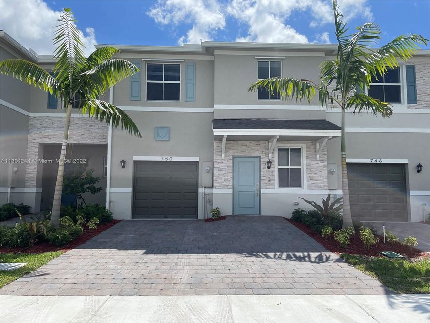 BRAND NEW SMART Townhome in Marbella with 4 Bedrooms, 2.5 Bathrooms, and 1 Car Garage. FULLY TILED!! NOOOO CARPET!! BRAND NEW EVERYTHING... Stainless Steel Appliances, Washer, Dryer, Blinds and ceiling fans throughout. Incredible Kitchen with Island. Be the first to enjoy this lovely New Home with a fully fenced backyard; perfect for entertaining or relaxing. The Community has a New Club House & pool. Located in a quiet residential neighborhood with Great Shopping, Dining, Schools, and Parks.