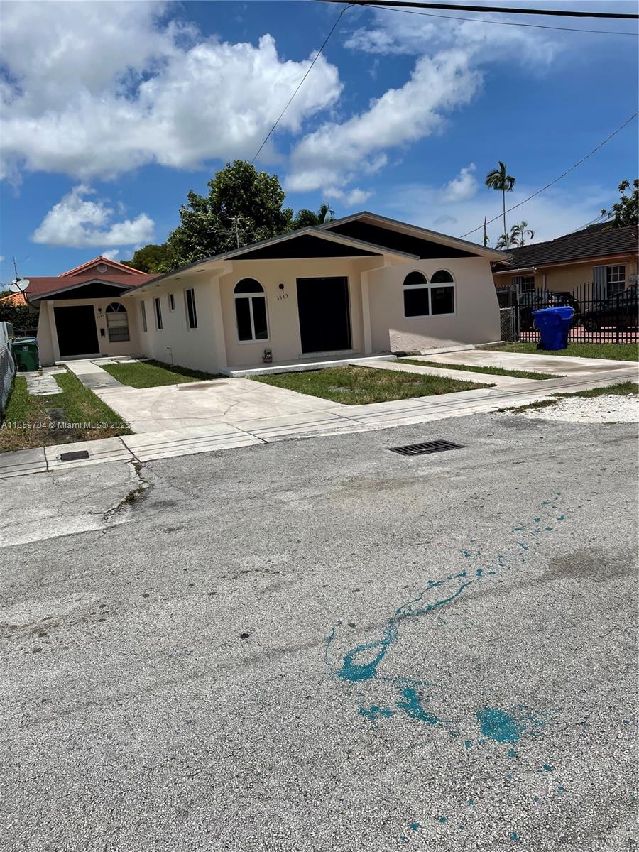 Magnificent Investment Opportunity! This duplex property offers significant potential, whether for personal use, rental income or investment opportunity. Centrally located in Miami next to Coral Gables, major highways, Miami Int'l airport and downtown Miami. The main unit is a spacious 3 bdrm, 2 bath including a master suite, with a master bathroom, ample closet space, living room, open kitchen, backyard and terrazzo floors, laundry room and center A/C. The 2nd unit is a charming 2 bdrm, 1 bath, living room, spacious kitchen, laundry room, terrazzo floors, new impact windows, and new A/C. Both units are freshly painted and clean, there is ample parking space in front of the property. This great duplex awaits your excellent personal touch. Call Listing Agent for appt!