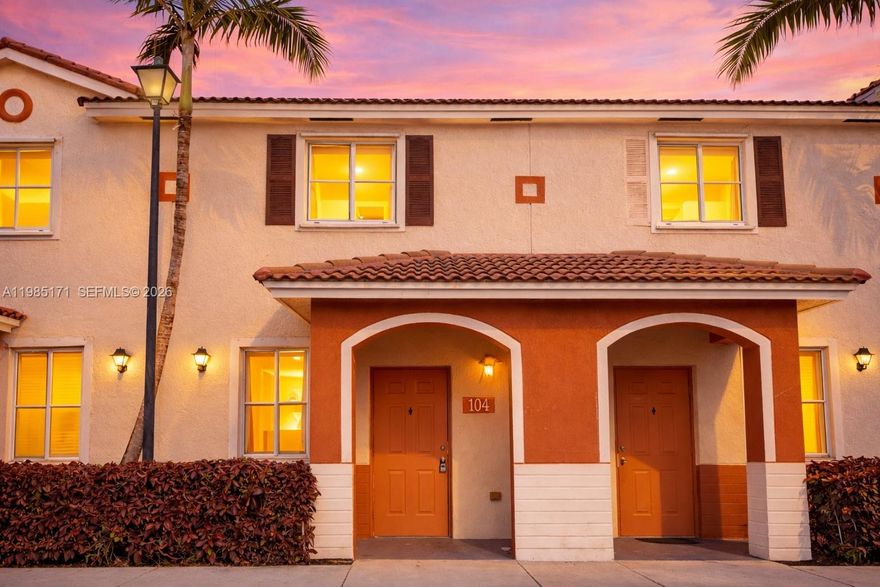 Beautifully updated 2-bed/2.5-bath unit in a gated community in Miami Gardens! This bright residence features brand-new floors and a modern kitchen with new stainless steel appliances. Enjoy a clean, contemporary feel in a convenient location close to major roads, shopping, and dining. Move-in ready—don’t miss this opportunity!