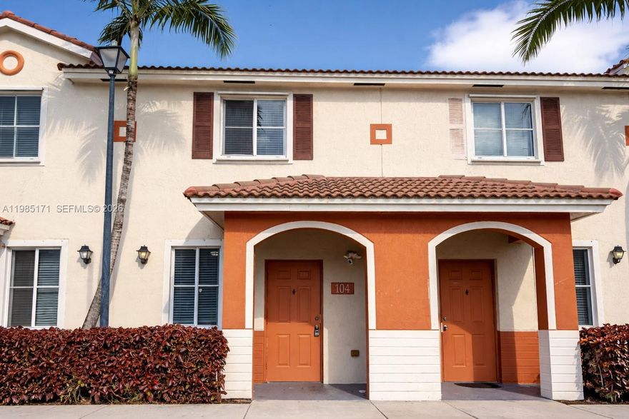 Beautifully updated 2-bed/2.5-bath unit in a gated community in Miami Gardens! This bright residence features brand-new floors and a modern kitchen with new stainless steel appliances. Enjoy a clean, contemporary feel in a convenient location close to major roads, shopping, and dining. Move-in ready—don’t miss this opportunity!