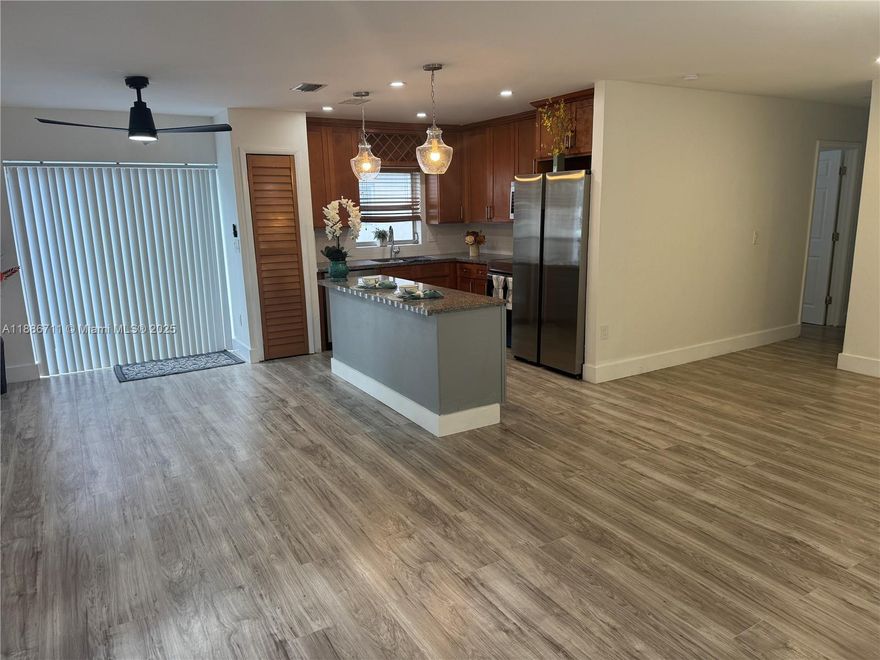Move-in ready! Remodeled 3BR/2BA condo on the 2nd floor of a well-kept 2-story building in Windermere, Lauderhill. Only 4 units per Building. Step inside to an ample dining/living area, lots of Natural Light. Enjoy a brand-new kitchen with island and brand new stainless steel appliances, Brand New AC to lower your electric bill, Good size bedrooms and Spacious Owner’s Suite with huge closet, new laminate floors  and stylish modern finishes throughout, full-size washer & dryer for your convenience. All ages welcome – no minimum credit score required and quick association approval! Housing vouchers accepted. Prime location close to shopping, dining, schools, and major highways. Don’t miss this spacious home—schedule your showing today!