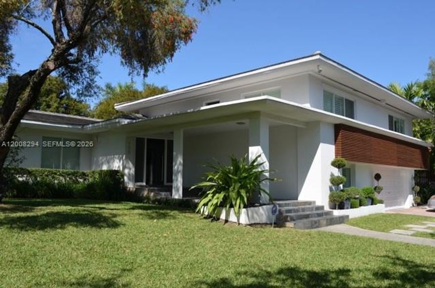 Amazing opportunity in Bay Heights, north Coconut Grove. Bright and spacious home featuring 5 bedrooms and 5 baths,  filled with natural light from large windows throughout. Designed for comfortable family living, it offers multiple living areas, playroom, staff quarter, outdoor barbecue area. Enjoy a beautiful garden creating lasting memories, along with a heated pool ideal for year-round relaxation. Located in a quiet and desirable neighborhood, close to top schools and everything Coconut Grove has to offer. 24h police patrol.