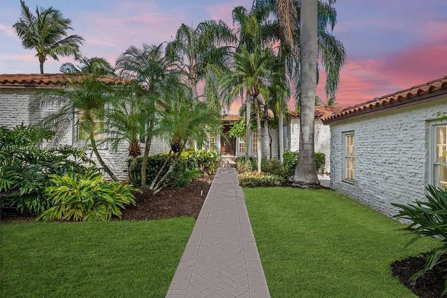 Welcome to Las Olas which is undoubtedly the crown of East Fort Lauderdale. Discover the epitome of luxurious living in this charming Mediterranean home, fully furnished(optional) to perfection. Boasting 4 bedrooms, 3 baths, a 2-car garage, 100FT Dock & a pool-this residence encapsulates the essence of sophistication offering the best boating as you are minutes to the inlet(no bridge). The allure extends outdoors with a sizable backyard with a huge covered deck, 100FT dock seamlessly connected to the pool area. This space is not just a backyard; it's a private oasis, providing an ideal spot to unwind or entertain against the backdrop of the sunset. Embrace the Venice of America experience as take the yacht out or paddleboards/kayaks from the dock or bike/walk to the beach/restaurants.