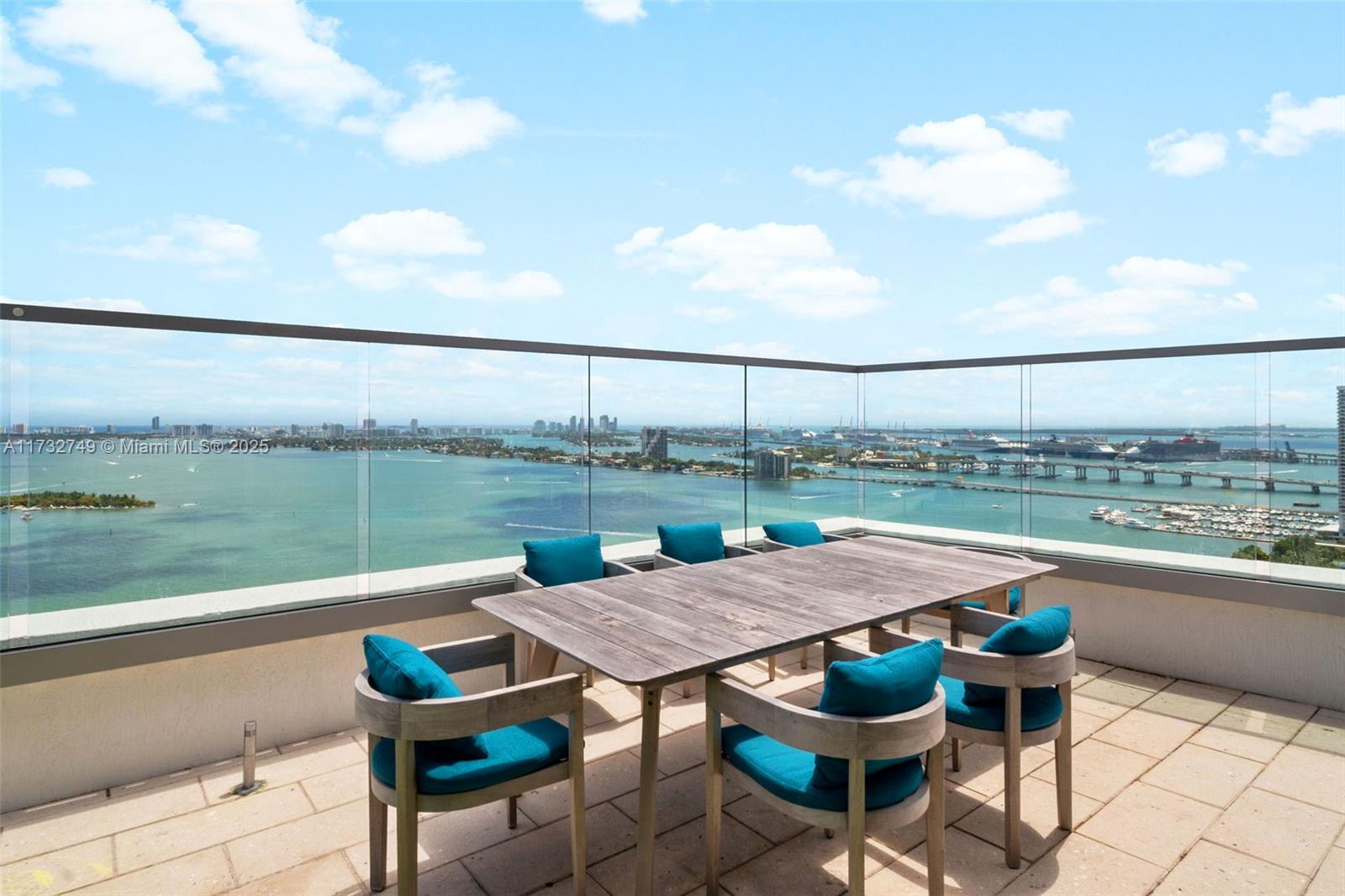 Rental Property at 2150 N Bayshore Dr 711, Miami, Broward County, Florida - Bedrooms: 2 
Bathrooms: 2  - $4,987 MO.