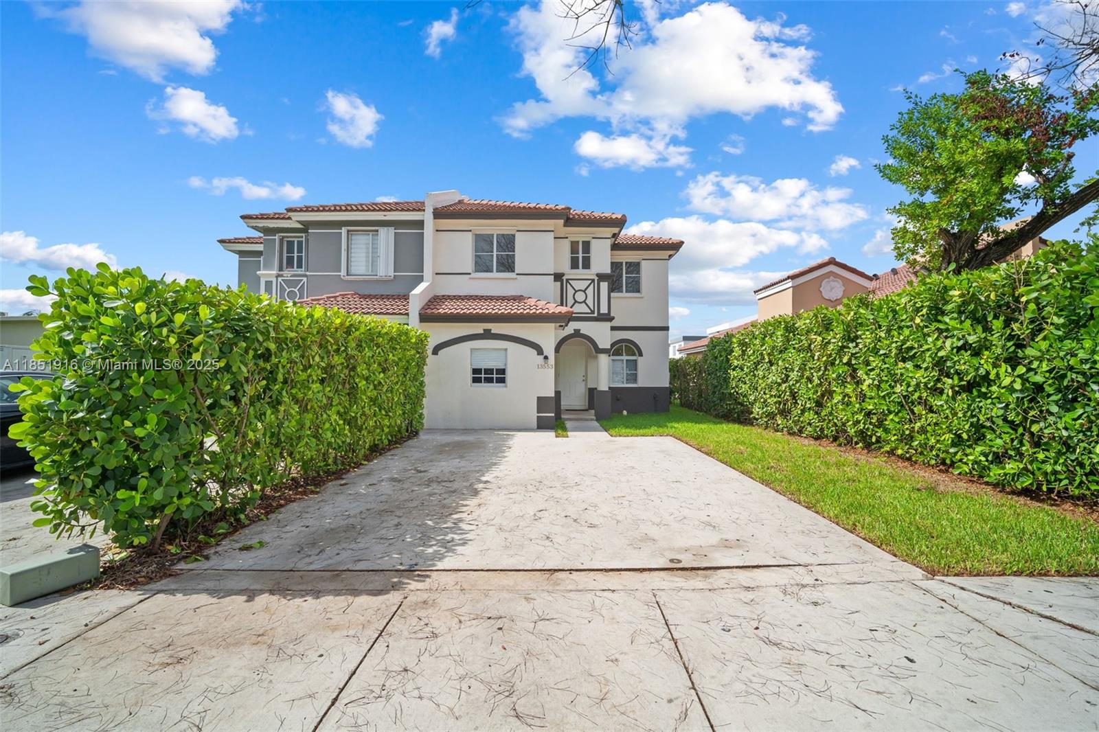 As a three-bedroom, two-bathroom duplex, this home boasts a spacious living area and kitchen on the main floor perfect for entertaining and enjoying a relaxing moment at home, while upstairs you have 3 spacious bedrooms keeping your personal spaces seperate and quiet. Outside, enjoy a large backyard perfect for gathering and enjoying the great Miami weather. This home is located in a nice and quiet neighborhood in Homestead, FL. It is conveniently near the turnpike giving access to travel at your convenience. Great developing area with great schools nearby. A perfect place to come home to! Schedule a showing today!