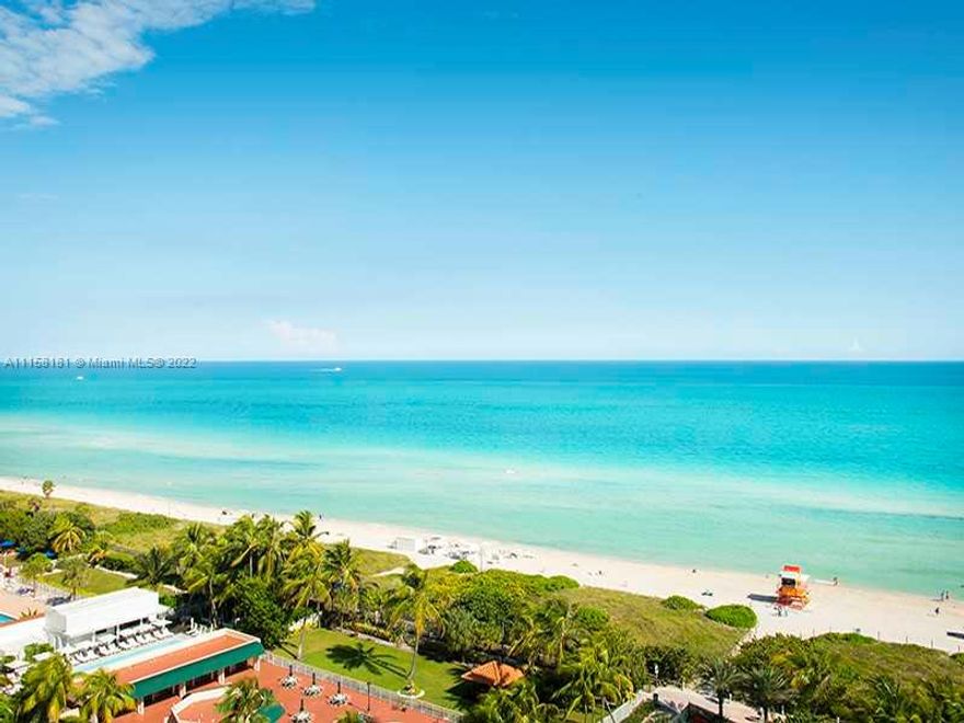 Unique 3+den/3 w/ ocean views from every room. Located at the hottest destination in South Beach. The newest oceanfront resort. Directly on the ocean & centered in the heart of South Beach. Steps from Miami Beach's best dining, cultural centers & retail boutiques. Enjoy any 1 of our 4 swimming pools, including our rooftop pool w/ panoramic views of the ocean & Miami City skyline. Full service bldg. Owners will enjoy the vast array of services & amenities offered by the only green hotel brand in Miami Beach.