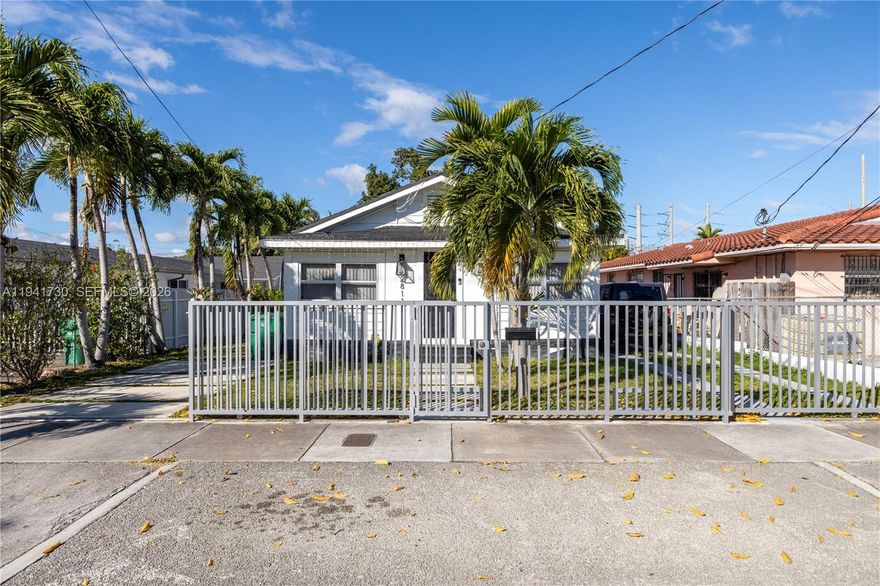 Investor-friendly and move-in ready! Beautifully remodeled home in the heart of Miami, conveniently located near Brickell and Coral Gables. The main home features 3 bedrooms and 2 bathrooms with an open-concept kitchen and living area. A detached converted guest house includes 1 bedroom and 1 bathroom, ideal for rental income or multi-generational living. Recent improvements include brand-new appliances, an updated roof, and a 2-year-old A/C unit. An excellent opportunity for first-time buyers or investors looking for strong income potential.