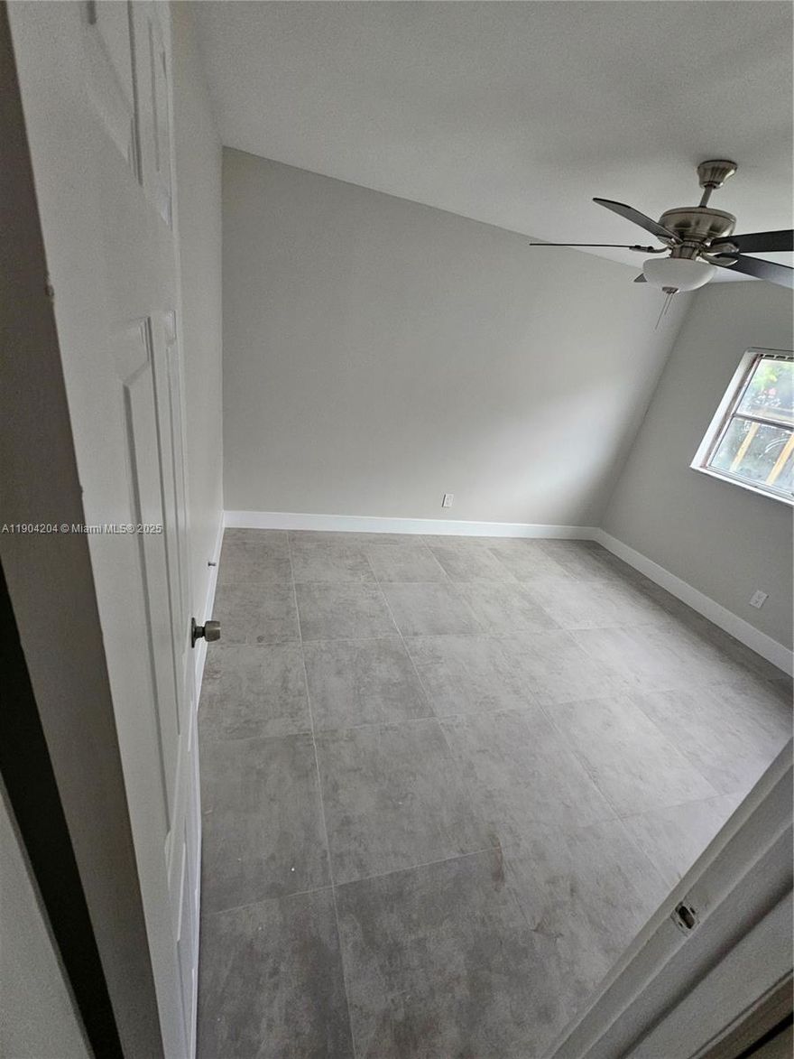 Beautifull Fully renovated 3-bedroom 2-bathroom, new tile flooring thru the whole unit, new kitchen cabinets, new appliances, quartz countertop, new bathrooms, new AC. Owner Agent, 1st month Plus 2 securities, no pets, please send all offers with a copy of background check, credit report (minimum 620), copy of ID, completed application, last 6 pay stubs and last 3 bank statements. Rated A Millenium Middle school.