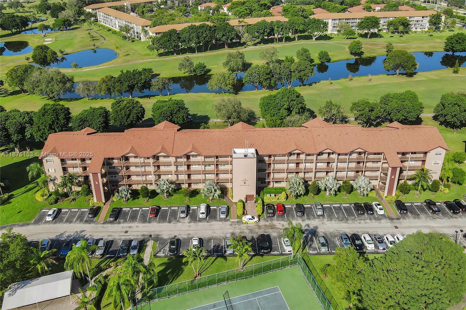 ENJOY ENDLESS GOLF COURSE VIEWS FROM YOUR FIRST FLOOR CONDO WITH A SCREENED-IN PATIO. KITCHEN & BATHROOMS ARE ORIGINAL AND READY FOR YOUR PERSONAL TOUCH! THIS CONDO NEEDS TLC BUT HAS INCREDIBLE POTENTIAL! THE PRIMARY BEDROOM IS SPACIOUS, LIGHT & BRIGHT & HAS A WALK-IN CLOSET. NEWER WASHER & DRYER (2024), DISHWASHER HAS A BRAND NEW MOTOR. THERE ARE ACCORDIAN STORM SHUTTERS ON ALL WINDOWS & THE PATIO FOR COMPLETE STORM PROTECTION & PEACE OF MIND. PARKING SPOT IS VERY CLOSE TO THE CONDO. ENJOY ALL OF THE AMENITIES AT CENTURY VILLAGE INCLUDING GOLF, TENNIS, PICKLEBALL, FITNESS & DANCE CLASSES, A CAFE THAT EVEN DELIVERS FOOD TO YOUR DOOR, A PRIVATE SHUTTLE TO TAKE YOU TO NEARBY PUBLIX, SHOPS & DR'S OFFICES. COME LIVE THE LIFE YOU'VE DREAMED OF AT CENTURY VILLAGE!