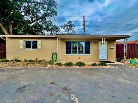 A home in Hollywood