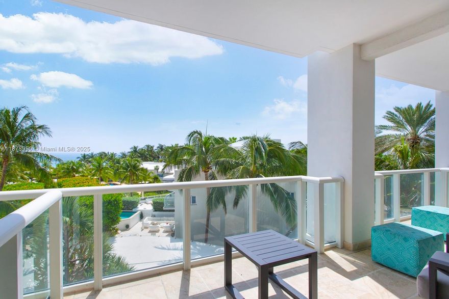 Gorgeous open floor plan 2 bed 2 bathroom in the exclusive Continuum on South Beach North Tower. Marble floors throughout, designer finishes and furniture, with Subzero and Miele appliances. The large terrace with direct ocean view are perfect for entertaining, or enjoying a scenic getaway. The Continuum offers 12 acres of luxurious amenities including, pool and beach service, resident only dining, 3 clay tennis courts, state of the art Sporting club and Spa, valet parking, concierge and more.