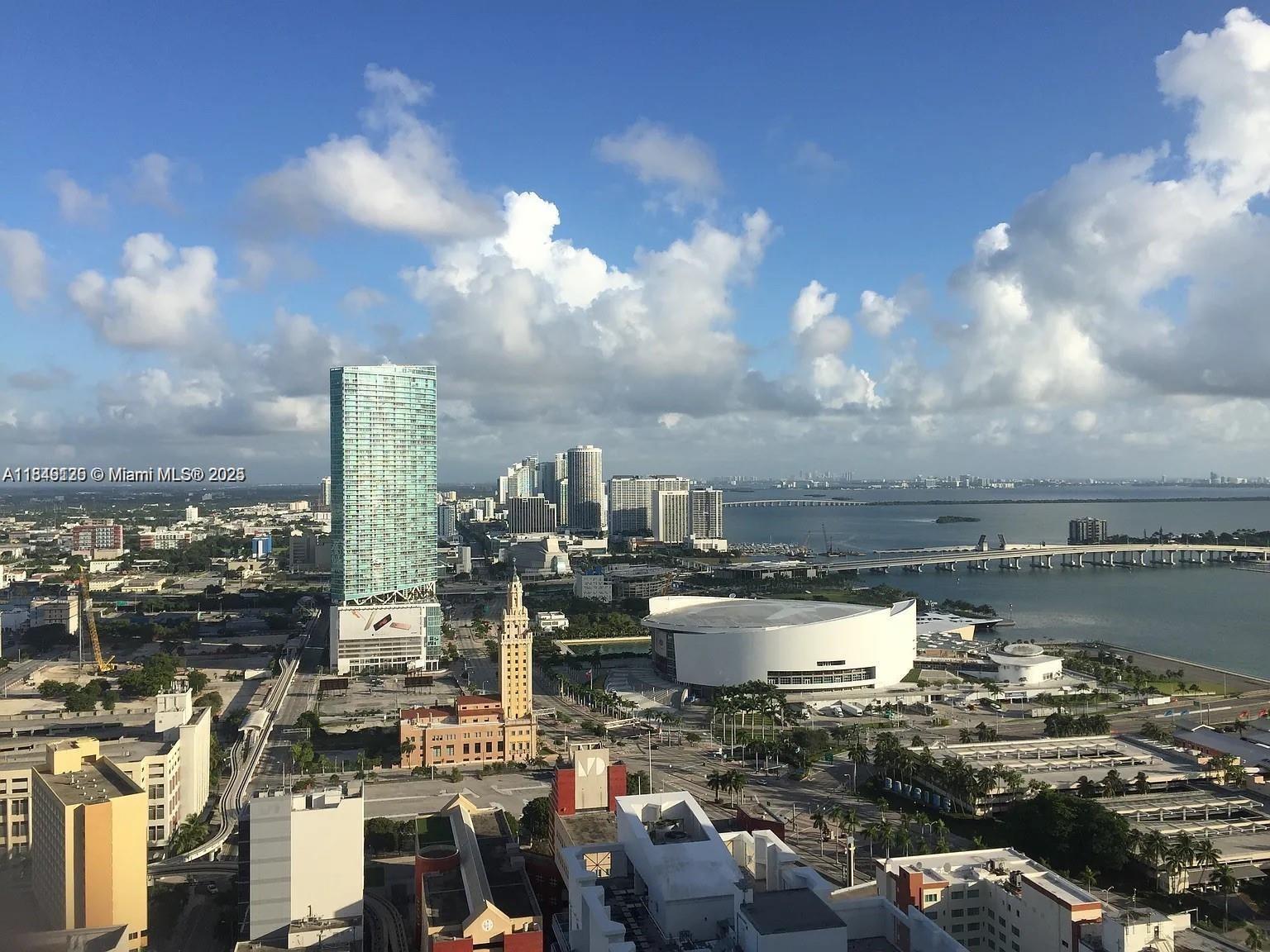 Enjoy Miami Living at its Finest! Gorgeous Updated Corner Unit - 2 Full Bedrooms and 2 Bathrooms at the Loft II with beautiful water and city views. Available for July move in. Parking space available at the city garage across the street for $60 a month. Amenities include a gym, sauna, a rooftop pool with unbelievable views, a lap pool on the ground level, a club room and 24/7 front desk & security and pet friendly. Best location downtown, close to everything including Brickell, Wynwood, Design District, Miami Beach but without the Brickell traffic! Metromover steps from the building and Brightline Station is walking distance. First, Last and Security required and Condo Association requires screening.