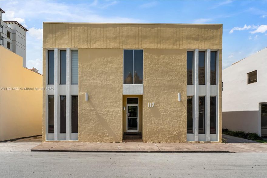 Prime Free-Standing Office Building for Sale in Coral Gables. Exceptional opportunity to acquire a well-maintained, 2-story free-standing office building in the heart of Coral Gables. Built in 1971 and meticulously cared for by the same owner for over 40 years, this 3,832 SF building sits on a 5,050 SF lot with Mixed-Use 2 (MX2) zoning, offering excellent flexibility for a variety of commercial uses. Recent capital improvements include a brand-new roof and updated electrical systems completed in 2024. Currently 75% tenant occupied with short-term leases, the property provides immediate income with the ability to reposition or occupy. Includes six marked on-site parking spaces in the rear. A rare investment or end-user opportunity in one of South Florida’s most desirable business districts.