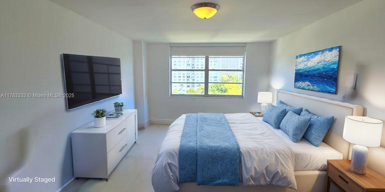 SOUTHEAST VIEWS OF MAULE LAKE IN AVENTURA - This 7th floor unit overlooks lush landscaping and water views at the entrance of WILLIAMS ISLAND - Remodeled 2-bed/2-full bath unit is offered for Sale WITH FURNITURE -or- Design Your Own Space - White porcelain floors, stainless steel appliances, and a large balcony. This is a gated community with 24/7 security at main entrance. 1 Assigned Parking Space in a covered garage -and- 1 Assigned Storage Locker. Laundry Facilities on Each Floor. Condo features: tennis courts, two pools, BBQ grill area, mini golf area, a library, basketball court, and events space. Per HOA Rules: No Leasing Permitted within First Year of Ownership. Tranquil surroundings just minutes to Aventura Mall, Gulfstream, and Miami Beach.