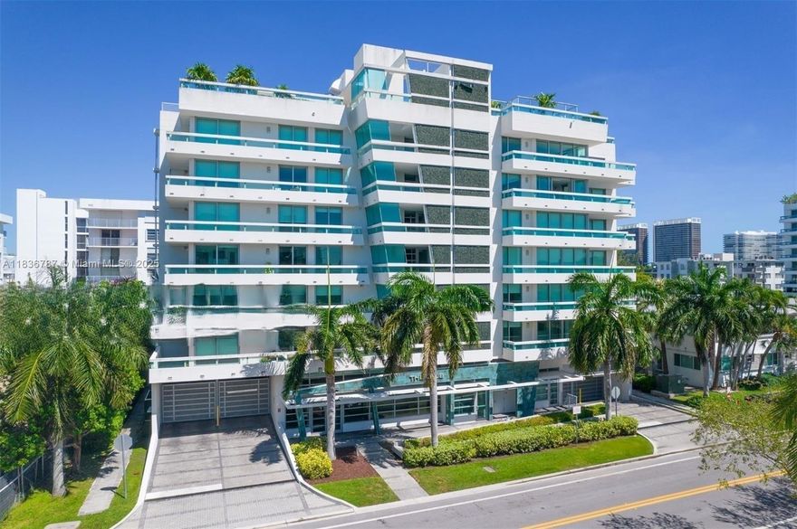 Prime Location! Nestled just minutes from the pristine beaches and iconic Bal Harbour Shops, this bright NE corner unit is located in one of Bay Harbor Islands’ most desirable boutique buildings. Floor-to-ceiling windows fill the space with natural light, showcasing sleek modern finishes, BOSCH appliances, a wine cooler, and washer/dryer combo. Enjoy breathtaking views of the Four Seasons and Indian Creek Golf Course—this is the best line in the building! Amenities include a rooftop infinity pool, Jacuzzi, BBQ area, stylish lobby, two-car garage, and storage. This pet-friendly building offers residents a modern lifestyle. Walk to A-rated schools, top dining, parks, beaches, and places of worship. A rare opportunity for luxury island living—schedule your private tour today!