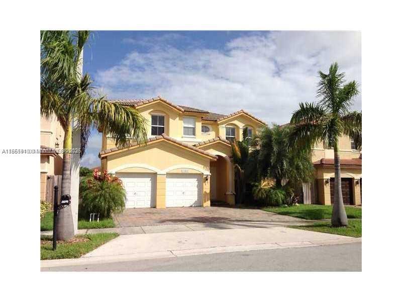 Beautiful and spacious 4-bedroom, 4-bath home plus extra room in the desirable Doral area. This property offers a full bedroom and bathroom conveniently located on the first floor, perfect for guests or office. Features include a modern kitchen with stainless steel appliances, and a versatile room ideal for office, or playroom. The upstairs bedrooms are generously sized, including a comfortable primary suite with walk-in closet and private bath. Enjoy a private patio for entertaining. Conveniently located near top-rated schools, shopping, dining, and major highways.