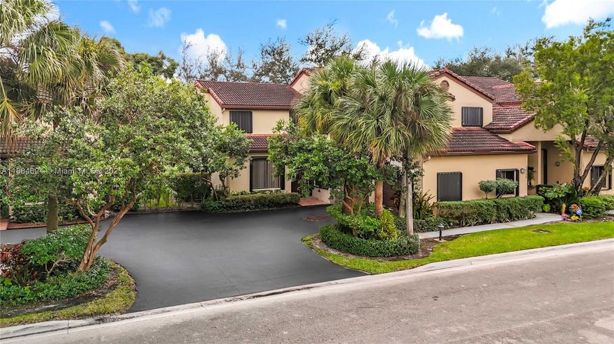 Welcome to Bridgewater II! This beautifully maintained 2-bedroom, 2-bath villa with an attached garage offers comfort, privacy, and convenience. Fully tiled throughout with new bedroom tile. It features a bright kitchen with real wood cabinetry, stainless steel appliances, new white quartz-style countertops, and space for a breakfast table. The dining area opens to a screened patio overlooking peaceful green space and a wide canal. Both bedrooms have double doors, and the primary ensuite includes an oversized bath and HUGE walk-in closet. Additional features include a spacious laundry area, extra storage space, hurricane shutters, and a new A/C. This private enclave offers a community pool, clubhouse, and play area. Clean, move-in ready, and close to everything! Call to see today!