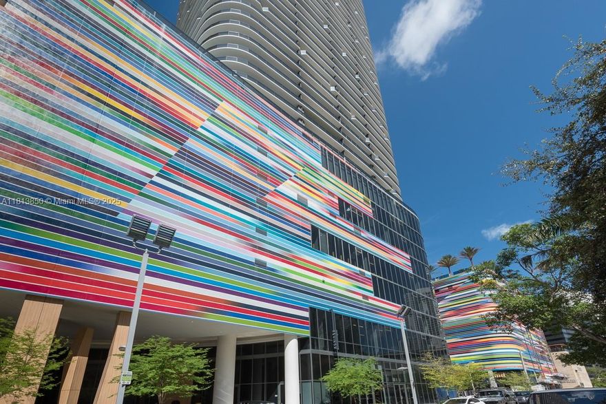 Beautiful upgraded unit at Brickell Heights (East). Ceramic tile throughout the unit and balcony, Built in closets, black outs and blinds. Floor-to-ceiling sliding glass doors, custom kitchen, spacious bathrooms with floating vessel ceramic sinks and Quartz countertops, GE Monogram laundry center. Resort-style amenities includes Fitness Center & Spa, Movie Theater, Party Rooms, Business Center, Kids Playroom, pools, 24/7 security, concierge, valet and more. Walking distance to Brickell City Centre.