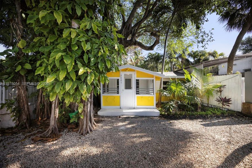 A quintessential North Coconut Grove cottage in the heart of one of Miami’s most sought-after neighborhoods. This private 775-sq-ft bungalow was thoughtfully renovated in 2018 and offers a clean, move-in-ready living experience. Warm wood floors run throughout the interiors, complemented by abundant natural light and a functional layout designed for comfort. The home includes an in-unit washer and dryer and convenient on-site parking accommodating up to two vehicles. Ideally positioned in central North Grove, offering easy access to nearby parks, cafés, marinas, and the vibrant village atmosphere that defines Coconut Grove living.