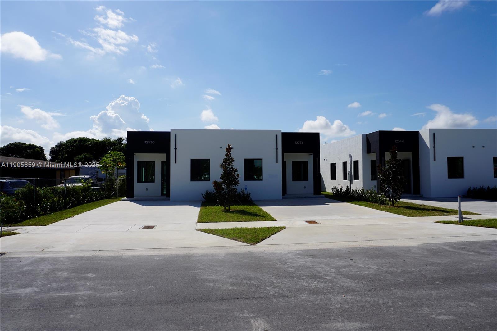 DON'T MISS OUT ON ALL THESE BRAND-NEW MODERN ONE STORY 3BED 2BATH TWIN HOMES, ALL WITH VERY SPACIOUS YARDS. THIS PROPERTY FEATURES PORCELAIN FLOORS THROUGHOUT THE ENTIRE HOME, SPACIOUS LIVING AREAS, LARGE BEDROOMS, IMPACT WINDOWS AND DOORS, HIGH CIELINGS, 8FT SOLID WOOD DOORS, CONCRETE SQUARE DRIVEWAY, NO CDD, NO HOA. PLEASE CALL LISTING AGENTS FOR MORE DETAILS ON ALL DIFFERENT TWIN HOMES. HURRY THESE WILL NOT LAST!!