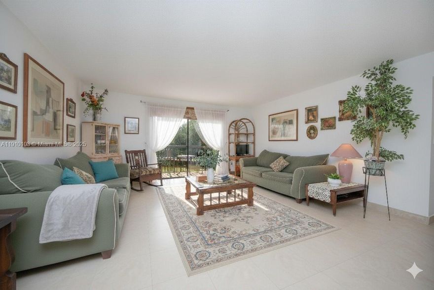 Stylish and fully furnished 2/2 featuring Italian vintage furniture, a bright open living/dining area, beautiful kitchen, spacious bedrooms, excellent closets, and a private balcony with tranquil garden views.
Kings Creek West offers a resort-style pool, tennis and clubhouse, walking paths, and 24/7 security.
Kings Creek Village is located minutes away from Dadeland Mall, two Metrorail stations, major expressways, US-1, Downtown Dadeland, South Miami, Pinecrest, and more! giving you unbeatable access to shopping, dining, and transit.
Move-in ready and easy to show!