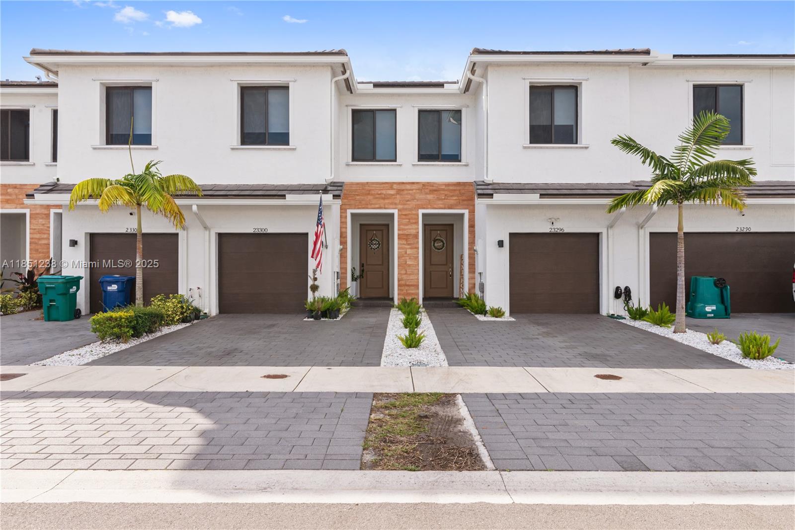 Beautiful and modern 3-bed, 2.5-bath townhome with 1 car garage located in the highly desirable community of The Landings built in 2021. Features include a bright open floor plan with high ceilings and a guest half bath downstairs. Bedrooms are upstairs, including a spacious primary suite with double sinks. Laundry is located on the second floor. Stunning pergola over spacious paved patio offers the perfect setting for outdoor gatherings. Driveway fits 2 additional cars. HOA includes internet and resort-style amenities: clubhouse, large pool, kids’ playground, and outdoor fitness area. Prime location near the Turnpike, US-1, Black Point Marina, and just a short drive to the Florida Keys. Close to Walmart, Southland Mall, restaurants, and more.