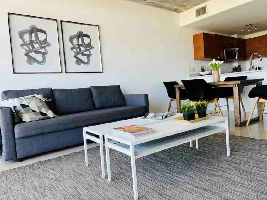 Daily Rentals Allowed! NEW AC UNIT JUST INSTALLED. Amazing opportunity for a great investment that will feel like home! Live-in and/or take advantage of this turnkey daily rentals allowed Building in Midtown Miami! Bright and full of light. Midblock's location is prime and its amenities include Pool, Gym and BBQ Area. Endless possibilities for fine dining, shopping, entertainment and parks in the Area. In proximity to Miami Design District and Wynwood, Brickell and more.