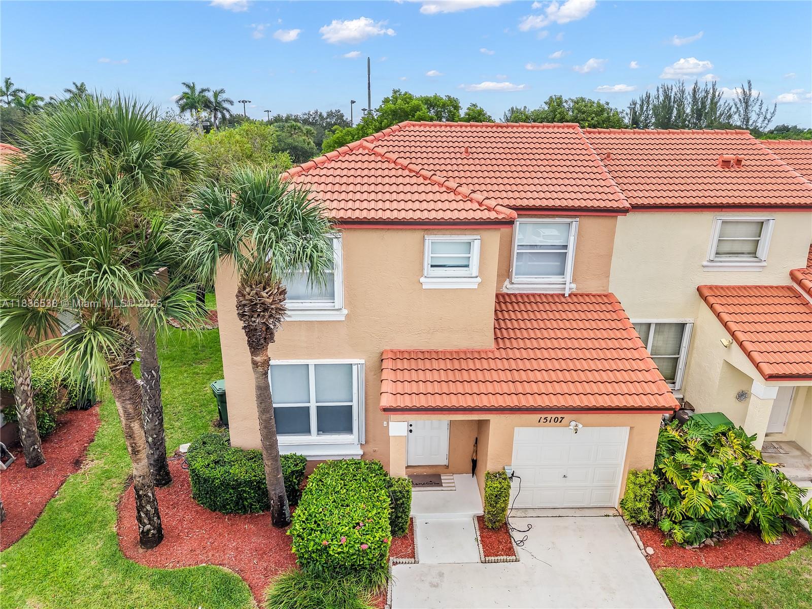 Pristine, fully remodeled corner-unit in highly sought after Towngate, a West Pembroke Pines community. This spacious 3 bed, 2.5 bath home features a sleek modern kitchen with quartz countertops, soft-close cabinetry, and newer stainless steel appliances. Updated bathrooms, new A/C, stylish window treatments, hurricane shutters, and an EV charging station adding comfort and peace of mind. Bright open layout with abundant natural lighting. Enjoy a private backyard that opens to a peaceful park—perfect for relaxing, entertaining, or play. Brand-new roof just installed. Located in a well-maintained community with resort-style amenities including pool, clubhouse, and playgrounds. Top rated schools and minutes from I-75, shopping, dining, and parks. Schedule a showing today!