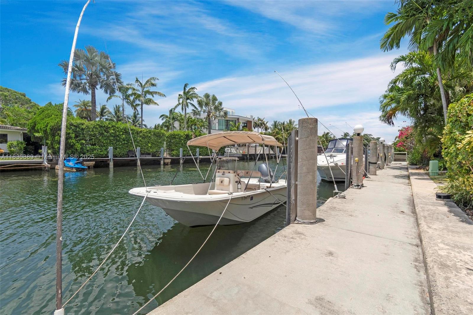 Waterfront living at its finest! Welcome to bright, breezy waterfront living in this rarely available Miami Shores townhouse with direct canal views & ocean access! Optional dock space for vessels up to 35' available for an additional fee. Other docks may be available in area. Enjoy low HOA covering all but utilities. NEW roof, updated kitchen, & newer AC. HUGE guest room may be easily converted to third bedroom. The private courtyard is perfect for BBQs, entertaining, or relaxing as you watch the manatees. Enjoy community pool & tennis/pickleball courts! This is your chance to embrace the ultimate Miami lifestyle—laid-back, luxurious, & right on the water. Minutes from downtown, shopping, airport and Miami Beaches.