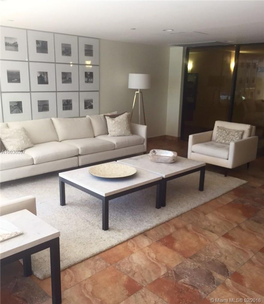 AMAZING 3/3 RENOVATED, BRIGHT AND LIGHT. OPEN KITCHEN, LARGE BEDROOMS, LAUNDRY ROOM, LOTS OF CLOSET SPACE, 2 ASSIGNED PARKING SPACES. LOCATED DIRECTLY ACROSS FROM THE BEACH. BUILDING HAS A NEWLY RENOVATED POOL, GYM, AND GREAT COMMON AREA SPACE.