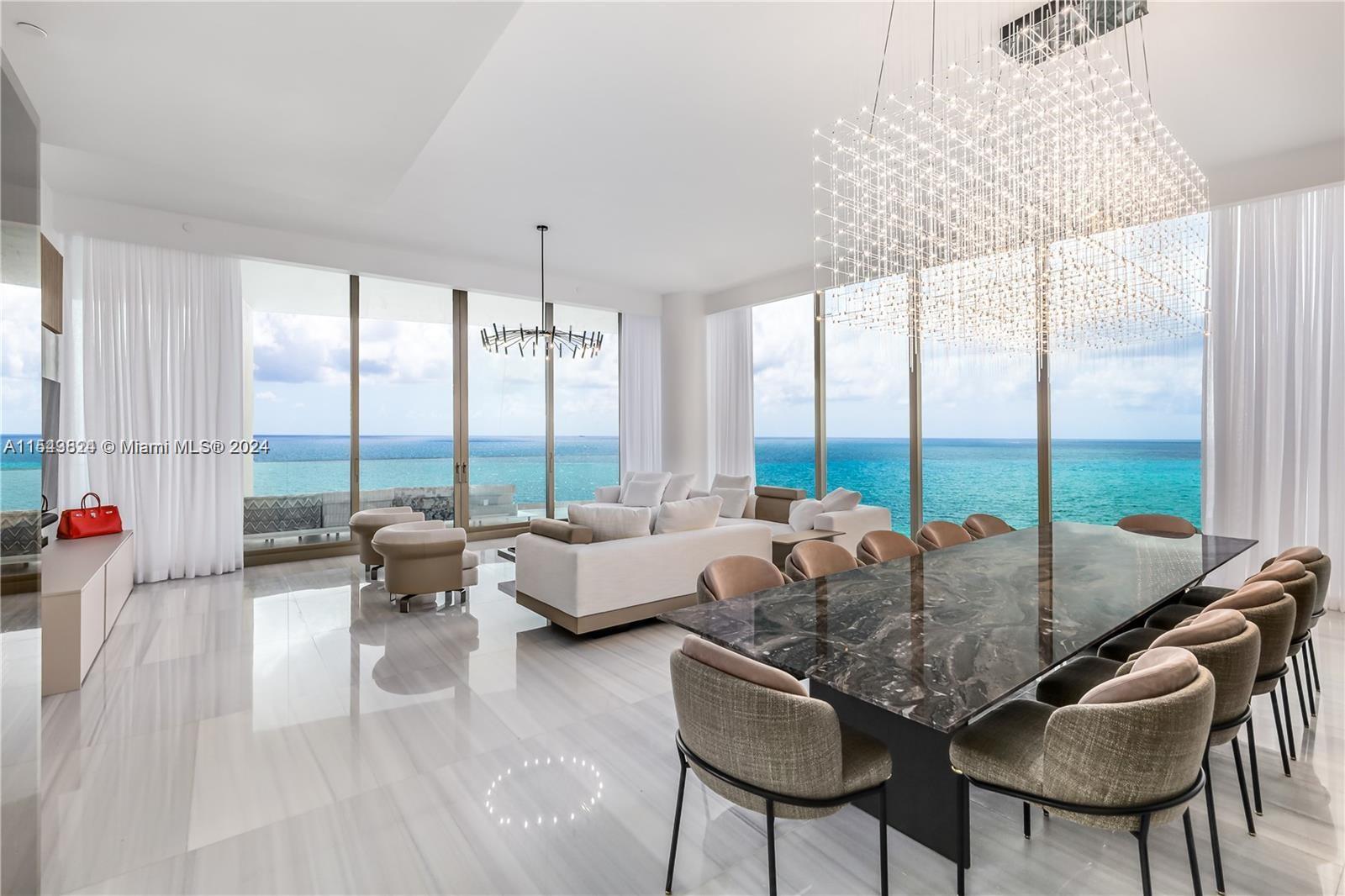Property for Sale at 17901 Collins Ave 1607, Sunny Isles Beach, Miami-Dade County, Florida - Bedrooms: 4 
Bathrooms: 7  - $16,500,000