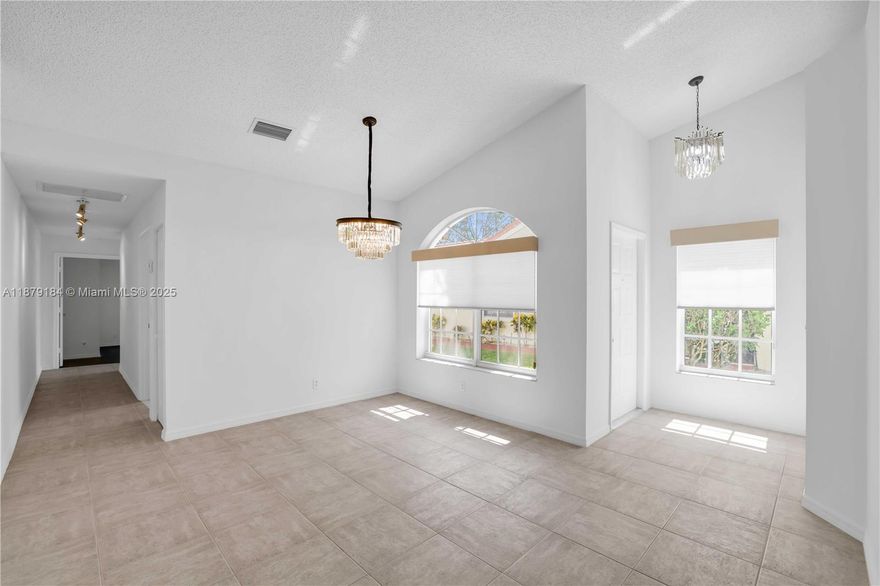Welcome to this recently renovated 3 bedroom, 2 bathroom home located in the active 55 plus gated community of FloraL Lakes. This bright and open floor plan offers abundant natural light throughout. The kitchen features granite countertops, new marble backsplash , new refrigerator, a newer stove, oven, and AC. The master suite includes a beautifully updated bathroom with new wall tiles & a frameless shower door. Flooring throughput the home is wood laminate and ceramic tile. Screened in patio with tranquil lake views. Home also offers a washer/dryer & 1 car garage. Floral Lakes boasts a renovated clubhouse with pickle ball, bocce, tennis, billiards, arts & crafts, fitness center, 2 pools , and more.