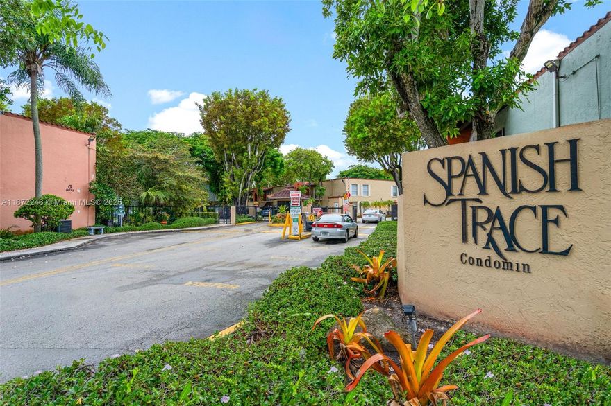 This 2-bedroom, 1-bath apartment is located in the Spanish Trace condominium, right in the heart of Kendall. The unit features bright living spaces, renewed floors and bathrooms, and kitchen, perfect for families or professionals seeking convenience and comfort.
The community offers outstanding amenities, including three swimming pools and multiple tennis courts. With beautifully landscaped grounds, secure entry, and plenty of parking, residents enjoy peace of mind and a welcoming atmosphere.
Spanish Trace is ideally situated near major highways, top-rated schools, banks, supermarkets, and a wide variety of restaurants. Everything you need is just minutes away. An excellent choice for those seeking a vibrant, well-connected community in one of Kendall’s most desirable locations