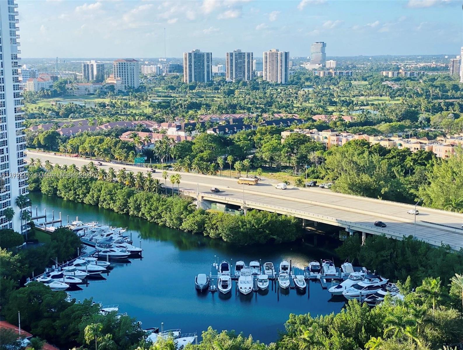 PRICE PRICE PRICE! Natural light floods this amazing corner unit with panoramic views of the intercoastal and the city of Aventura. Large Corner unit with a large balcony to enjoy the views. Open kitchen with beautiful white countertops and stainless steel appliances, white porcelain flooring throughout. Mystic Pointe is an all-inclusive gated resort-style community. Amenities include tennis, pickleball, a restaurant, a mini market, a playground, a dog park walking paths. The unit is move-in ready and easy to show. Mystic Pointe 200.