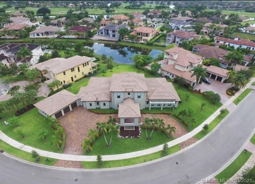 ONE OF A KIND MODERN PARKLAND ESTATE COMPLETED IN 2017. 6,380 SF INTERIOR & 9,289 SF TOTAL AREA PER ARCHITECTURAL PLANS. 6 BEDROOMS 6BATH, OFFICE, THEATER, 1650SF MASTER SUITE W/ LOUNGE AREA & BONUS ROOM, FLORIDA CYPRESS FLOORS, MODERN HIS & HERS BATHROOM & CLOSETS, FRAMELESS ITALIAN MARBLE SHOWER, MODERN SOAKING TUB. 18x32 SALT CHLORINATION POOL. 285 FEET ELEVATED FRONTYARD, WIDE CIRCULAR DRIVEWAY, 3+ CAR GARAGE, PORTE COCHERE. HIGHEST QUALITY MATERIALS
AND CRAFTSMANSHP IN ALL DETAILS. FOAM SPRAY IN ALL ATTICS. HUGE BACKYARD W 2 LARGE PORCHES OVERLOOKING LAKE. IMPORTED MARBLE THROUGHOUT 1ST FLOOR. MODERN ITALIAN GOURMET KITCHEN WITH EXOTIC BRAZILIAN GRANITE, COOKING ISLAND, EXHAUST HOOD, STAINLESS STEEL APPLIANCES & BUTLER'S PANTRY. PLEASE SEE LIST OF FEATURES, UPGRADES & FINAL SURVEY