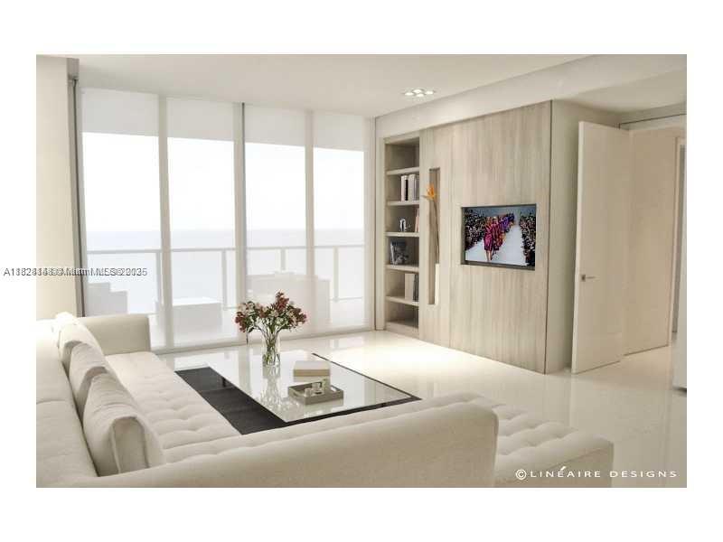 Enjoy breathtaking direct ocean views from this beautifully designed, furnished 2/2.5 converted to 3BD. Features: Tile floors, electric shades, 2 balconies, W/D; Chef’s kitchen with Wolf gas range, Subzero refrigerator, Miele cappuccino maker, wine cooler; Master bedroom with walk-in closet and built-ins, Jacuzzi tub + dual sinks in master bath & much more. St. Regis offers luxury amenities Remède Spa, gym, restaurants, pools, beach service, cabanas, butler service, 24hr security, valet.