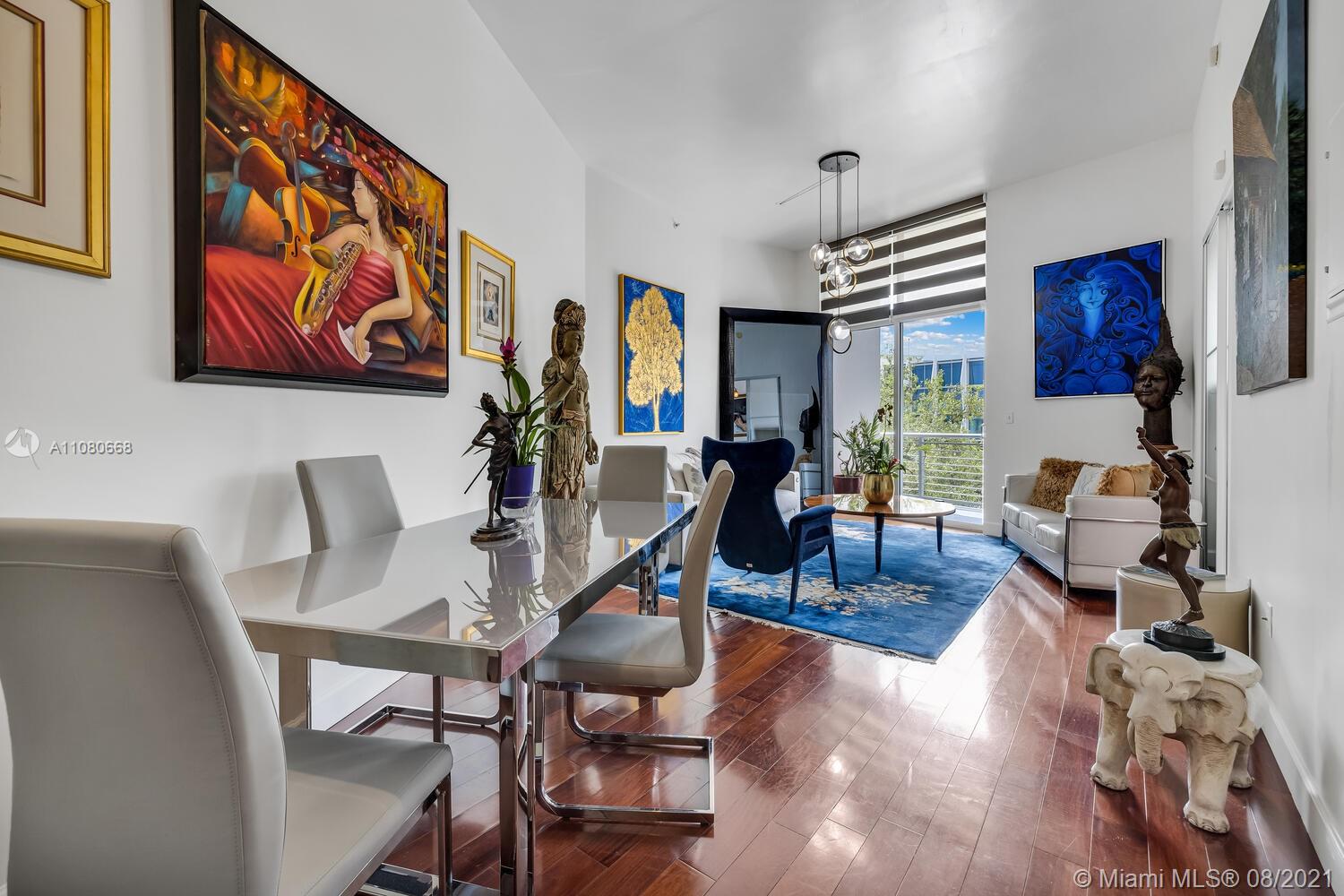Motivated Seller, BEAUTIFUL VERY MODERN BUILDING located in a gorgeous residential area of Miami Beach, very peaceful and full of green views. The Miami Beach Golf course is right in front, fantastic for golfers!! High ceilings with beautiful shades, Big Balcony, contemporary design, 5 minutes to the Beach, 5 minutes to Lincoln Road, 2 Blocks from Alton Road.
The Pool, Spa and social area are located on the top floor with amazing views to the golf Course and city. 2 Cover Parking spots, Lobby with security guard 24/7.