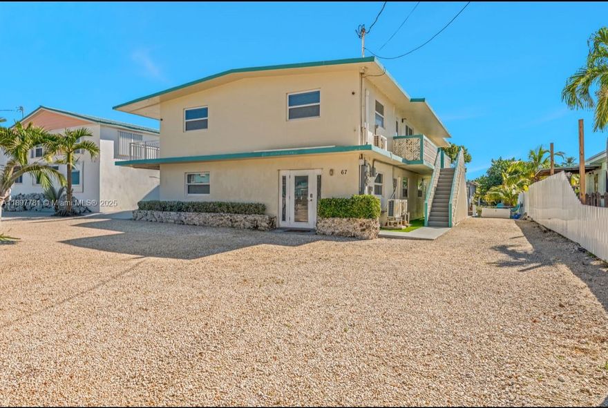 Beautiful Updated WATERFRONT 2/1 Apartment remodeled with attention to detail Unfurnished and ready for your decor and furniture ALL UTILITIES ARE INCLUDED Additionally, there is a EV charging station available on premises that can used for an additional $25 a month!! That's a steal! This property sits on a canal that leads out to the open waters of the Florida keys and it's located within walking distance to Key Largo Fisheries and The 'Famous' Pilot House restaurant Golf Cart friendly community Don't wait as this unit will not last with the amenities that are included here