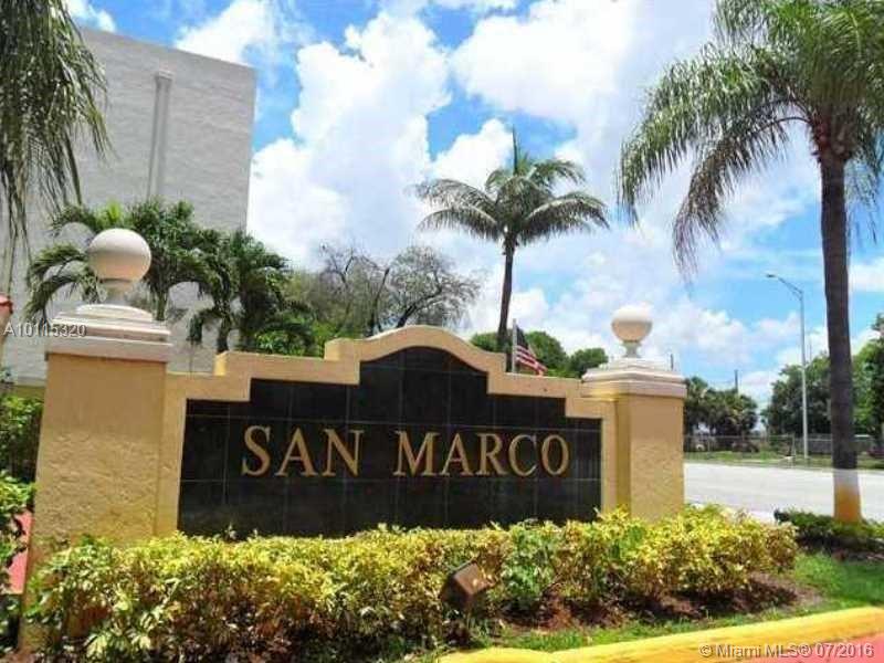 BEST UNIT IN SAN MARCO CONDO 2 BEDROOMS, 1.5 BATHROOMS BEAUTIFUL UNIT, TITLE FLOOR, WASHER AND DRYER IN THE UNIT, 1 PARKING SPACE INCLUDED. SECURITY GATE, GREAT LOCATION, CLOSE TO EVERYTHING, SHOPPING CENTERS, RESTAURANTS & MAJOR HIGHWAYS. COMUNITY WITH CLUBHOUSE /EXERCISE ROOM /POOL. DON'T MISS THIS OPPORTUNITY. WON'T LAST. DOCUMENTS:TENANT APLICATION, PAYSTUBS, CREDIT REPORT, BACKGROUND CHECK, DRIVER'S LICENSE, FIRST, LAST AND SECURITY DEPOSIT. EASY TO SHOW!!!