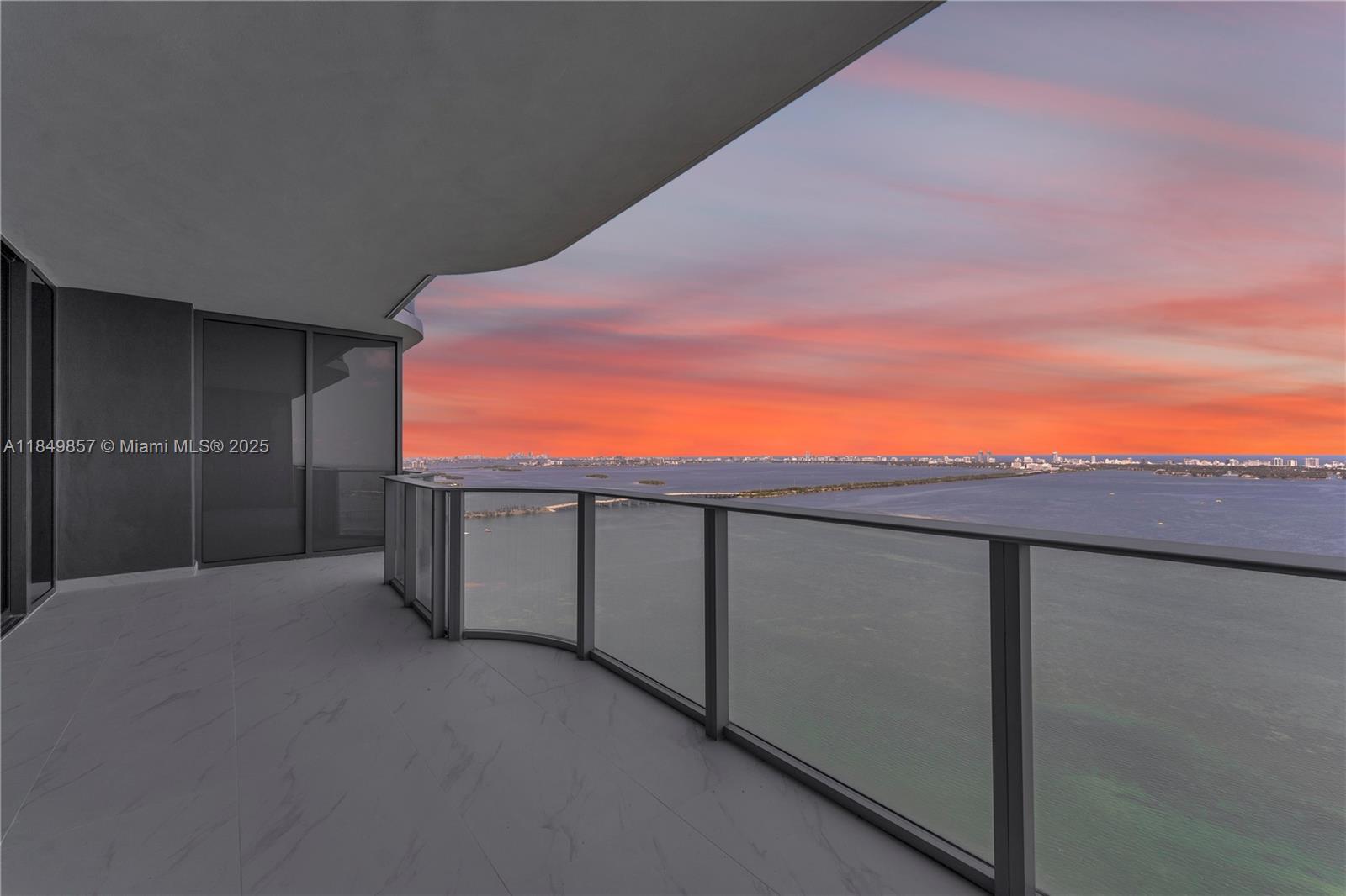 Experience waterfront living in this stunning 2 Bedroom + den, 3 bath residence at Aria Reserve South Tower. With your own private elevator this residence spans 1,799 sq ft throughout, offers sunrise views over Biscayne Bay and sunset vistas. High 10ft ceilings with impact glass and spacious terraces that connect the living room & master suite. The open gourmet kitchen is fitted with premium Thermador appliances and opens to a luminous, airy living area. The primary bedroom includes an en-suite bathroom and walk-in closet. Designer finishes and breathtaking east-west views define this upscale residence. Be the first to live in this unit where location meets luxury. Amenity rich with 2 pools, tennis + pickleball courts, gym, restaurants, kids' playroom, dog parks & more.