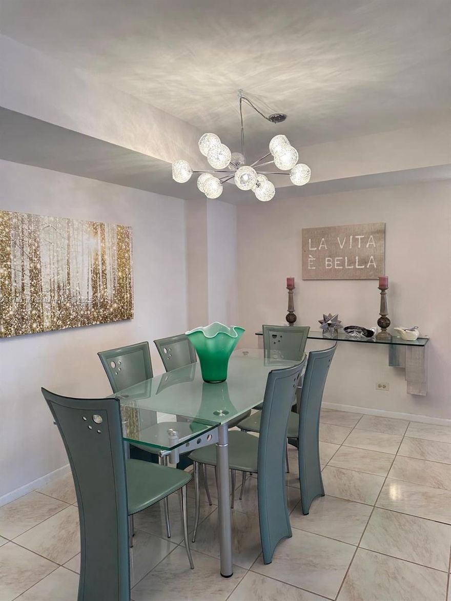 Spacious beautiful apartment in booming Sunny Isels Beach. Winston Towers 400 is a full-service 24-story condominium offering 24-hour security, parking, a community pool, fitness center, and  sauna. Residence 920 is a 1,488 sq ft, 2 bed/2 bath home with an updated eat-in kitchen, open living/dining layout and floor-to-ceiling windows, a beautiful  pool and Intracoastal views.