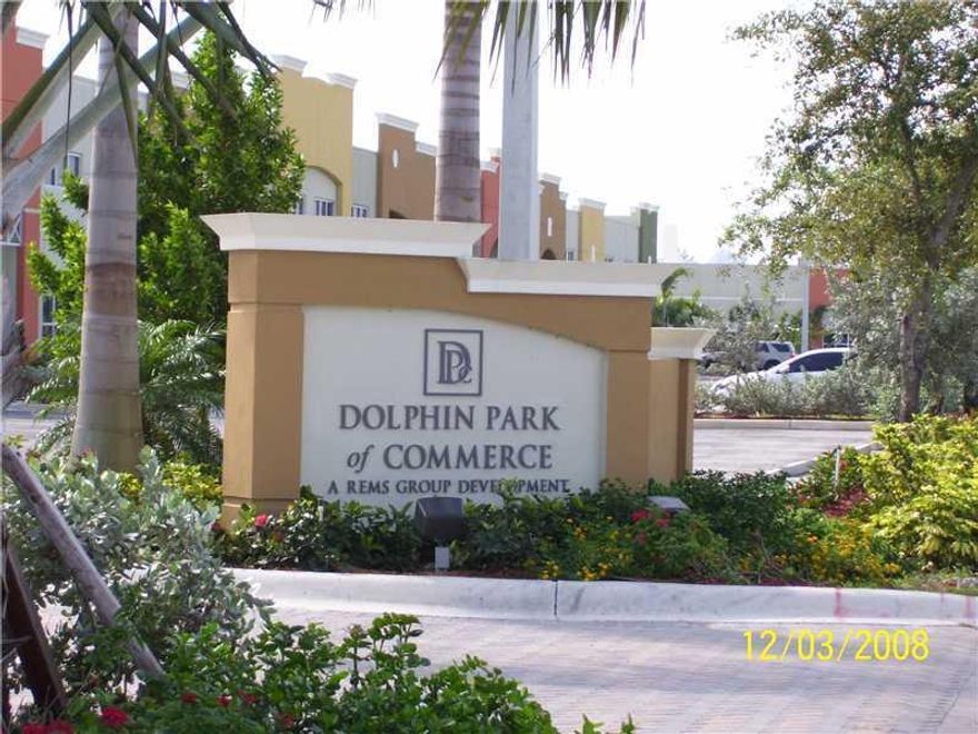 Start your Business with success in this flexible Office/ Warehouse located in prime location across from Dolphin Mall with access to Main ateries including FLORIDA TURNPIKE, DOLPHIN EXPRESSWAY (836) NW 25 ST AND NW 112 AVENNUE. This 2519 SQ. FT warehouse  features 599 SQFT of Office Space under A/C street level , overhead loarding door, High impact resistance windows, security system and another 599 SQFT of Mezzanine space upstairs with wood floors and also A/C.