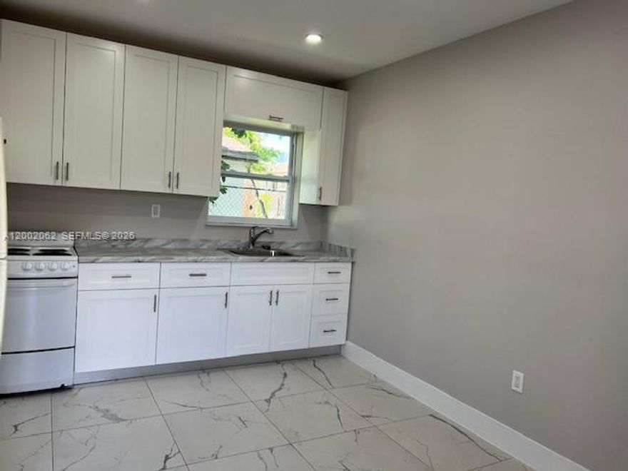 Best priced 2/1 remodeled unit in the area rent includes water and an assigned parking inside the property. Centrally located close to Brickell, financial district schools, and shops.  First month and 1 Security deposit rapid approval.