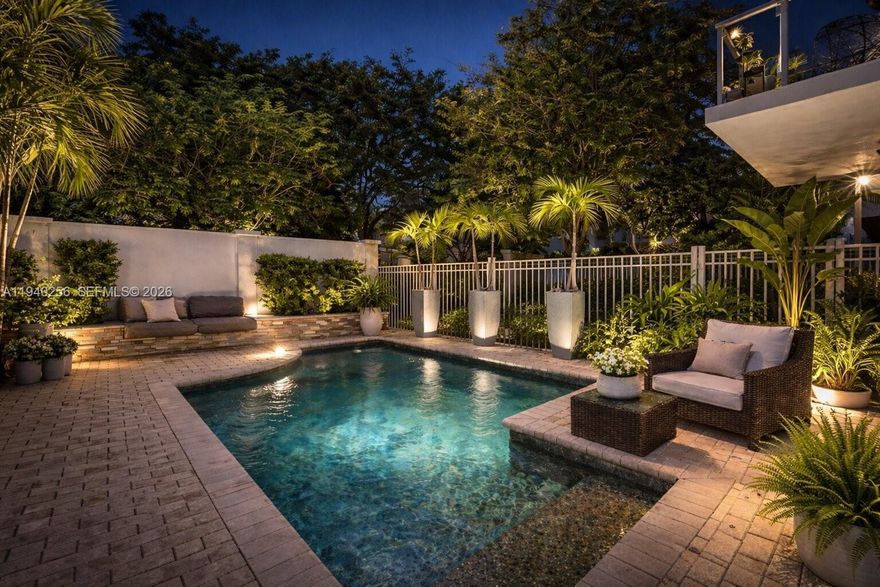 No HOA! Introducing a rare Victoria Park offering that lives like a true single-family residence with an unbeatable location, steps away from Las Olas Blvd. This expertly maintained 3BD/3.5BA modern residence is designed for elevated living and effortless entertaining, offering sun-filled interiors, soaring ceilings, and a masterfully curated floor plan, blending the kitchen, living, & dining areas all on the 2nd floor. The expansive open living level is anchored by a chef’s kitchen with natural GAS range, dual islands, quartz countertops, and high-end appliances. The primary suite serves as a tranquil retreat with dual walk-in closets, a spa-inspired bath with separate tub & shower, and 2 private terraces. Additional highlights include a walled courtyard with private pool, kitchen reverse osmosis water system, and a spacious 2-car garage with an oversized driveway for 4 additional cars. Just steps from Las Olas Blvd's world-class dining, shopping, and nightlife, and minutes from the beach and airport. This is truly a premier Victoria Park address defined by unbeatable walkability and effortless access to the best of Fort Lauderdale!