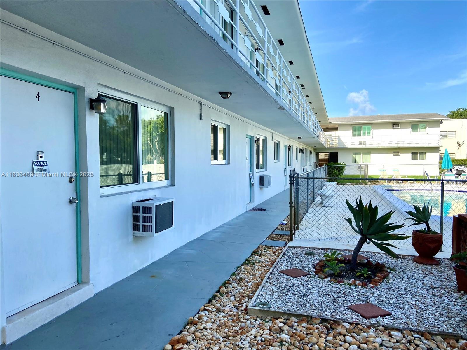 Spacious and bright one-bedroom / one-bathroom with newer Kitchen, Shaker Cabinets, and Granite Countertop, newer Refrigerator & Microwave. Newer Impact windows and Electrical panel. Newer non-slip laminate Flooring ASSOCIATION STATES 55+ COMMUNITY. Quiet and very well-maintained community.
Enjoy the Pool and South Florida Sunshine. This unit is in the best location. Near restaurants, stores, hospitals, I-95, Orange Golf course, and minutes from the famous Hollywood Beach Broadwalk.