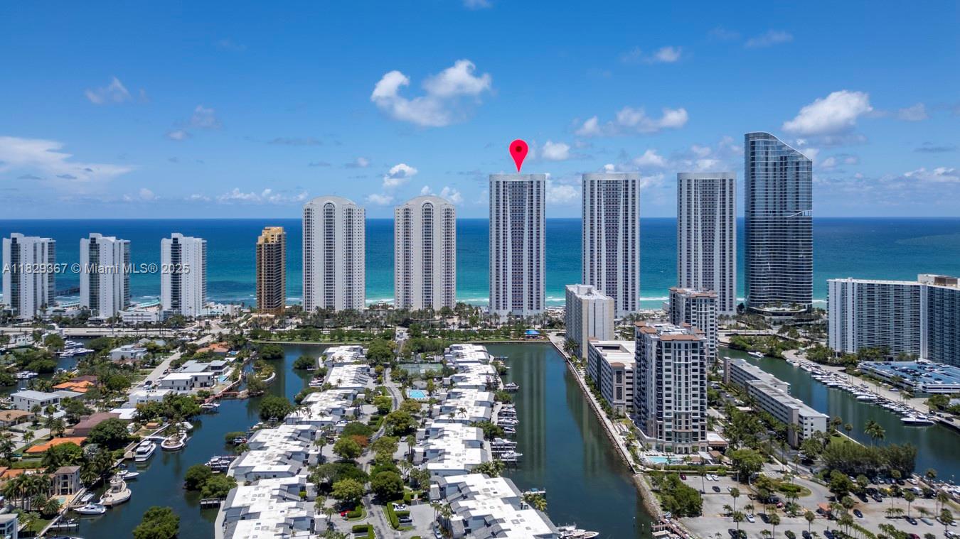 Welcome to your paradise in the sky. This 2-bedroom + Den, 3-bathrooms residence blends timeless luxury with sweeping, unobstructed views of the Ocean. Step inside this floor-to-ceiling windows, porcelain tiles, private elevator access, and a 1,964 Sqft of spacious open-concept layout, perfect for both relaxation and entertaining. The kitchen is fitted with high-end appliances, Italian cabinetry, and sleek granite countertops. Master suite is complete with a spa-like bathroom and walk-in closet. Each bedroom boasts its own ensuite bath and custom finishes, while the expansive balconies offer sunrise-to-sunset vistas. Amenities: Beach service, full-service fitness center, Spa & Sauna, Oceanfront pool deck, 24/7 valet, concierge, and security. This is not just a home - it’s a lifestyle.