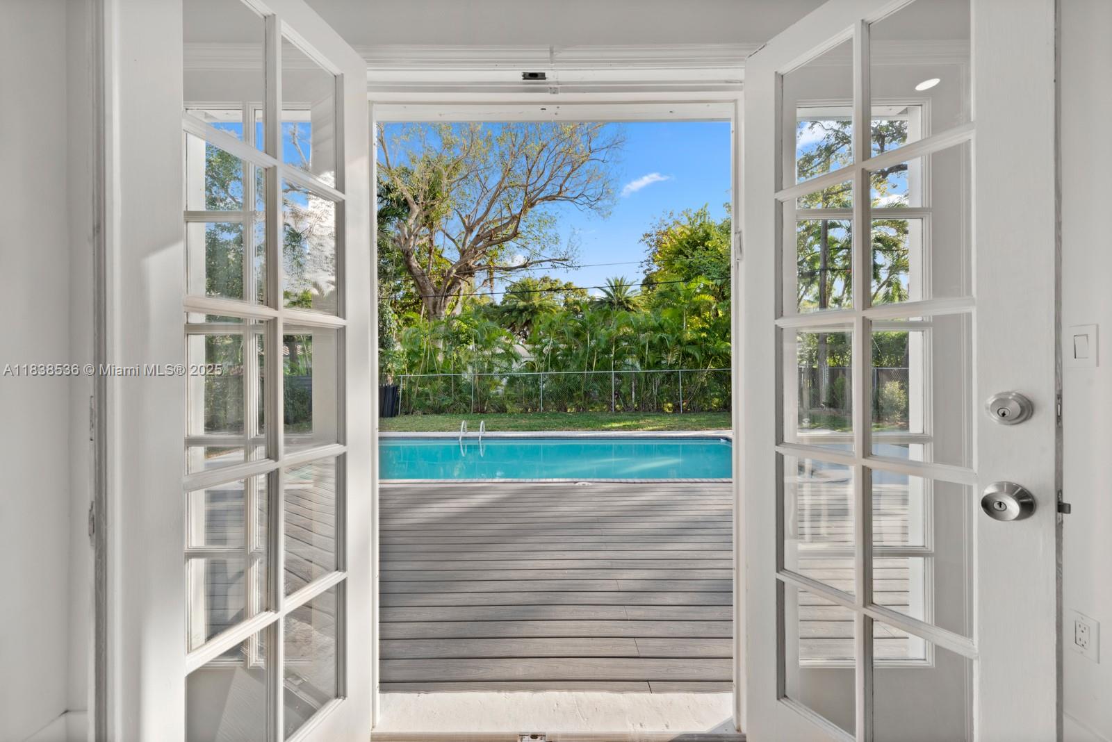 RARE 3 BED / 2 BATH RENTAL IN PRIME SOUTH GROVE WITH STUNNING RESURFACED POOL! SECOND BATH FEATURES A TUB. UPDATED WITH REMODELED BATHROOMS, FRESH PAINT, BEAUTIFUL LUSH LANDSCAPING. A/C LAUNDRY ROOM OFFERS TONS OF STORAGE—GREAT FOR MAN CAVE OR HOME OFFICE. BRIGHT OPEN LAYOUT, LARGE YARD, AMPLE PARKING & BLACKOUT SHADES ALREADY INSTALLED. JUST ONE BLOCK FROM MERRY CHRISTMAS PARK & MINUTES TO COCOWALK, SUNSET, CORAL GABLES, SOUTH MIAMI & TOP SCHOOLS. ONE OF THE FEW MOVE-IN-READY 3 BED HOMES WITH A POOL AT THIS PRICE IN COCONUT GROVE!