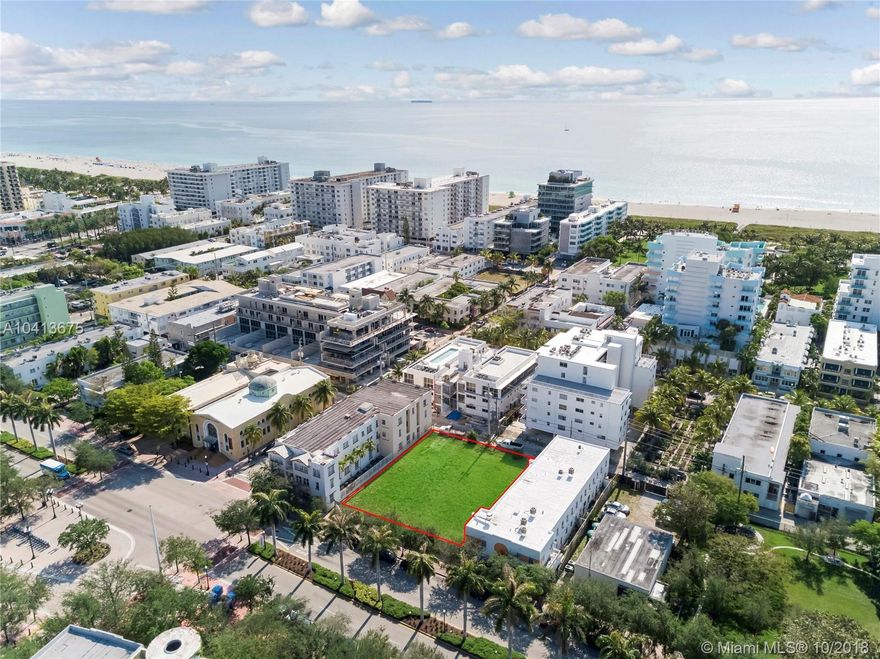 13,000 square foot double lot South of Fifth. RPS-3 Zoning. 1.75 FAR. 100 feet of frontage. Site is surrounded by world renowned beaches, culinary and parks, easily walkable to the best Miami Beach has to offer. Prime location to build an exclusive boutique residential project on one of the last remaining double lots.