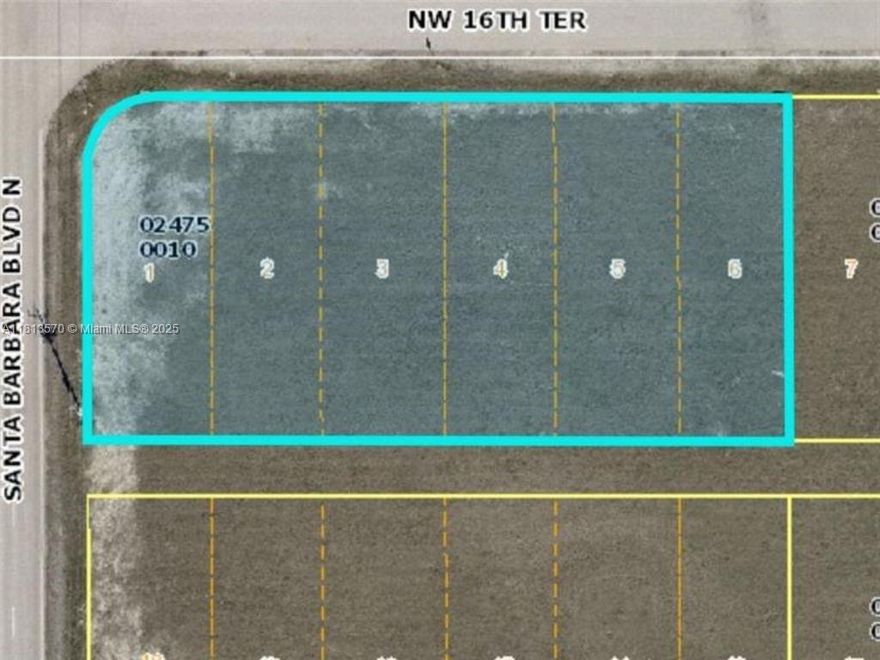 Incredible opportunity to own two adjoining commercial properties at 5 Diplomat Pkwy E and 6 NE 16th Ter, located on a highly visible corner in a busy area of Cape Coral. These prime properties, totaling approximately 1.46 acres (including the alleyway), are situated outside of a flood zone, making them ideal for a wide range of business ventures such as a convenience store, retail space, or service center. The location benefits from heavy traffic and excellent visibility, with very few commercial properties currently available in this sought-after area. Each parcel is priced at $229,000 (negotiable), and while they can be sold separately, there is also the option to purchase both properties together.